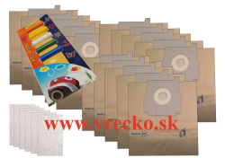 Zelmer Voyager Twix 01Z014 - zvhodnen balenie typ M - papierovch vreciek do vysvaa + 5 ks rznych vn do vysvaov v cene 3,99 ZDARMA (celkovo vreciek 15 ks)