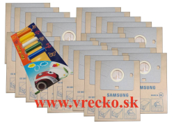 Samsung VCC 5480 - zvhodnen balenie typ XL - papierov vreck do vysvaa s dopravou zdarma + 5ks rznych vn do vysvaov v cene 3,99 ZDARMA (25ks)