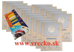 Samsung VCC 5480 - zvhodnen balenie typ M - papierovch vreciek do vysvaa + 5 ks rznych vn do vysvaov v cene 3,99 ZDARMA (celkovo vreciek 15 ks)