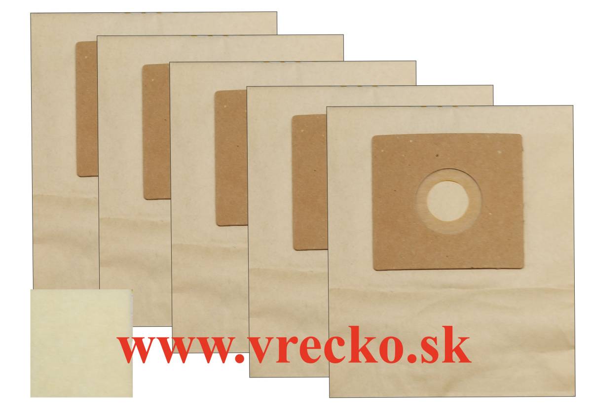 Hyundai DB 814 - zvýhodnené balenie typ A - papierové vrecká do vysávača, 5ks