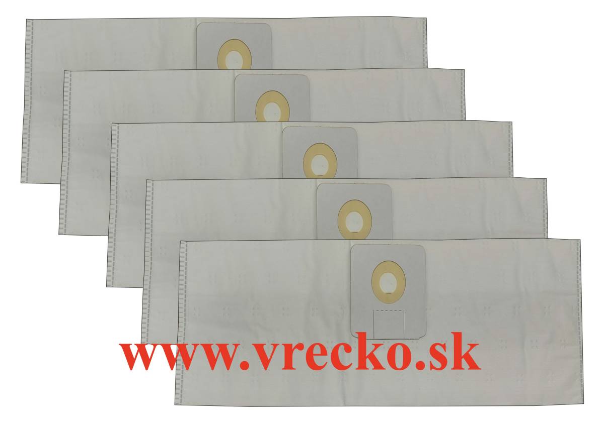 PowerPlus POWX322 - zvýhodnené balenie typ A - textilné vrecká do vysávača 5 ks